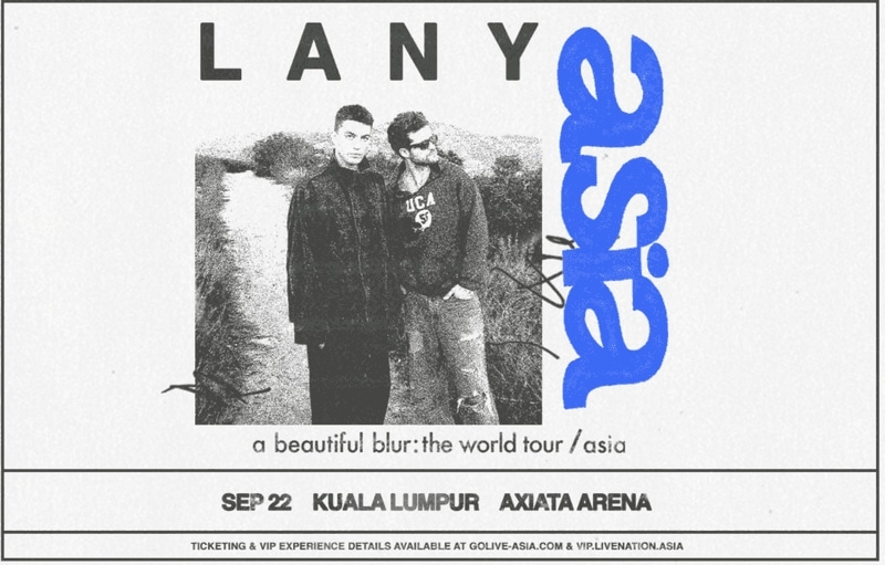 LANY - A BEAUTIFUL BLUR: THE WORLD TOUR IN KUALA LUMPUR - Portal Rasmi ...